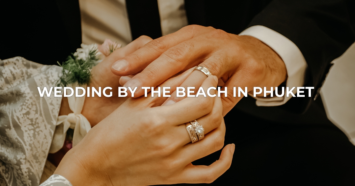 Wedding by the beach in Phuket